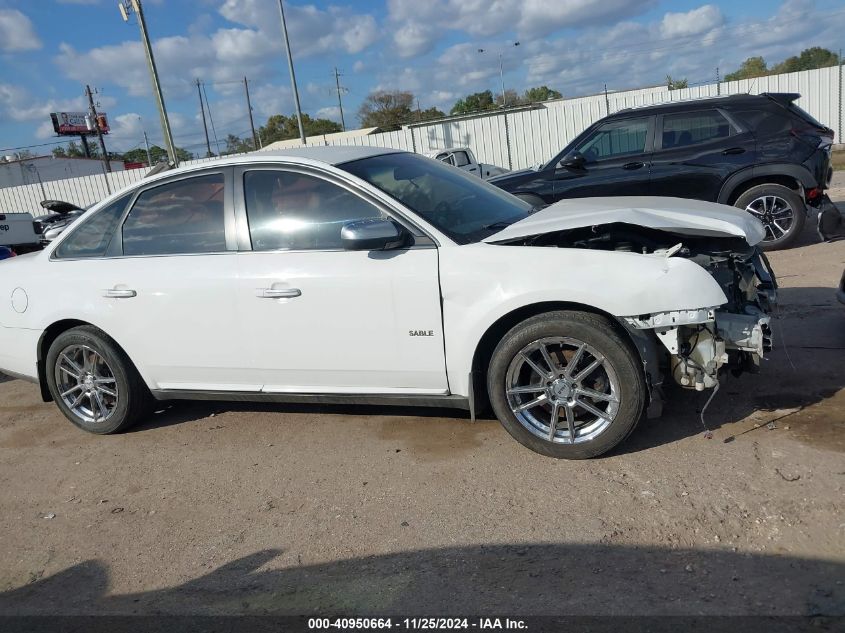 2008 Mercury Sable Premier VIN: 1MEHM42W98G617284 Lot: 40950664