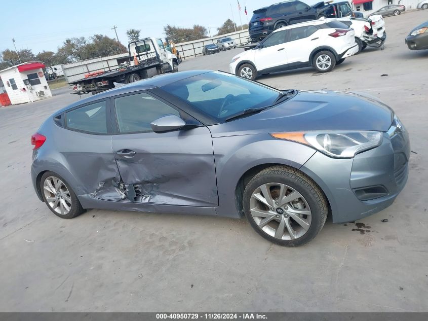 2016 HYUNDAI VELOSTER - KMHTC6AD0GU277481