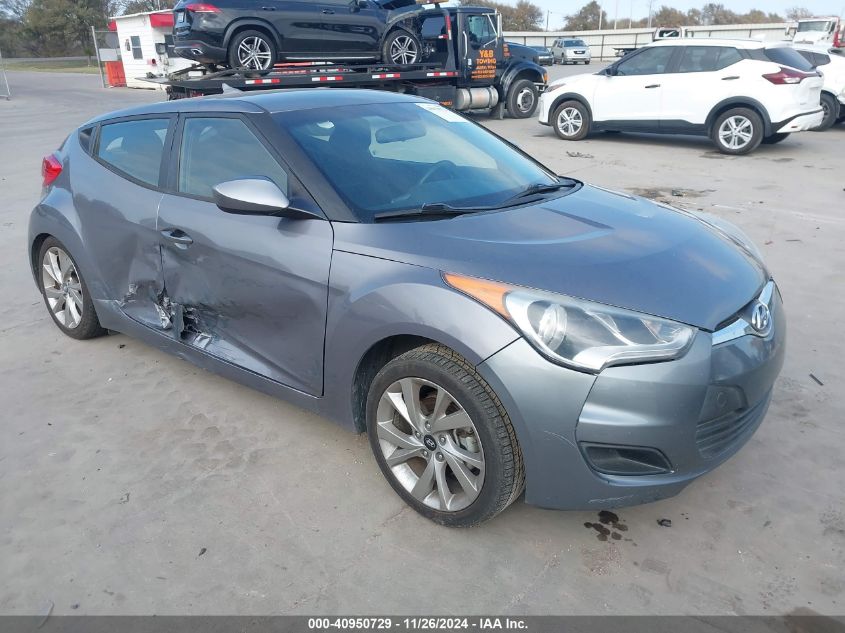 2016 HYUNDAI VELOSTER - KMHTC6AD0GU277481