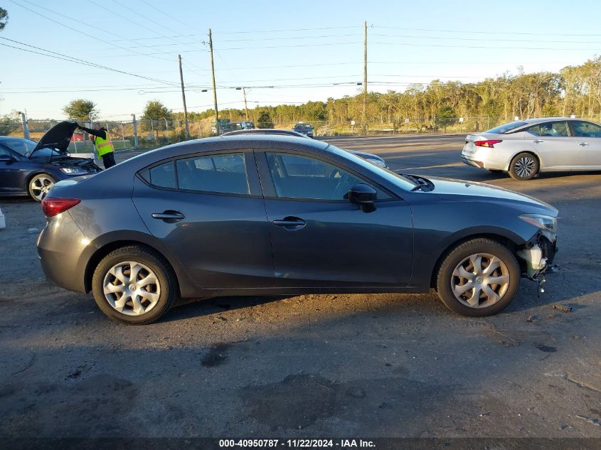 2015 MAZDA MAZDA3 I SV - JM1BM1T77F1265965