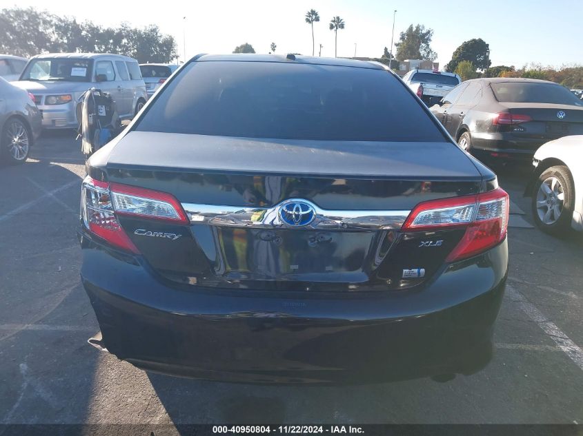 2012 Toyota Camry Hybrid Xle VIN: 4T1BD1FK5CU023987 Lot: 40950804