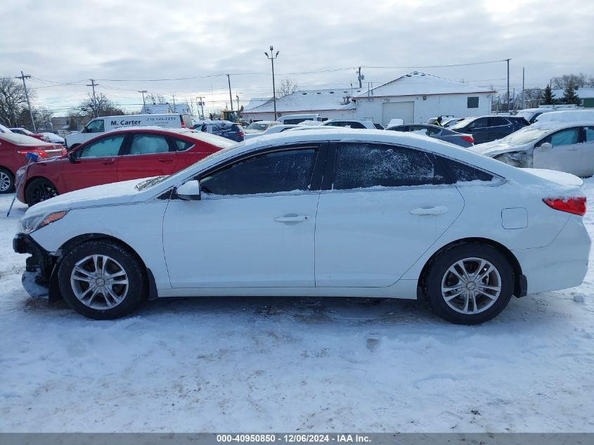 VIN 5NPE24AF6HH437350 2017 Hyundai Sonata, SE no.14