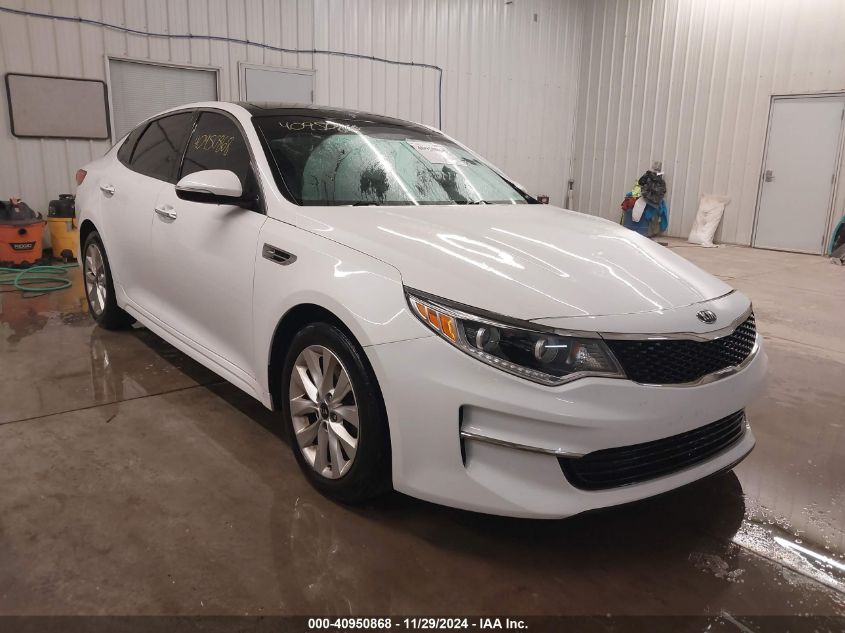 VIN 5XXGU4L37GG058678 2016 KIA Optima, EX no.1