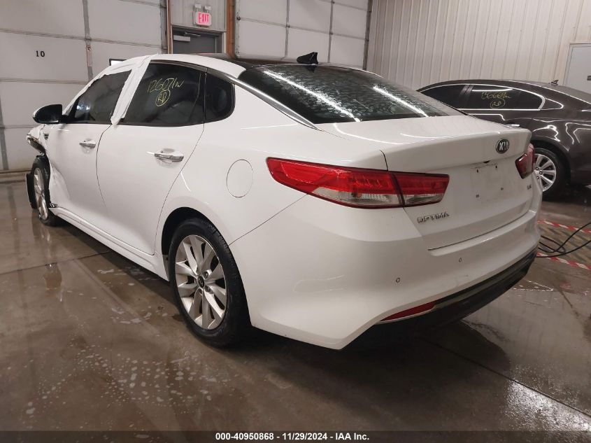 VIN 5XXGU4L37GG058678 2016 KIA Optima, EX no.3