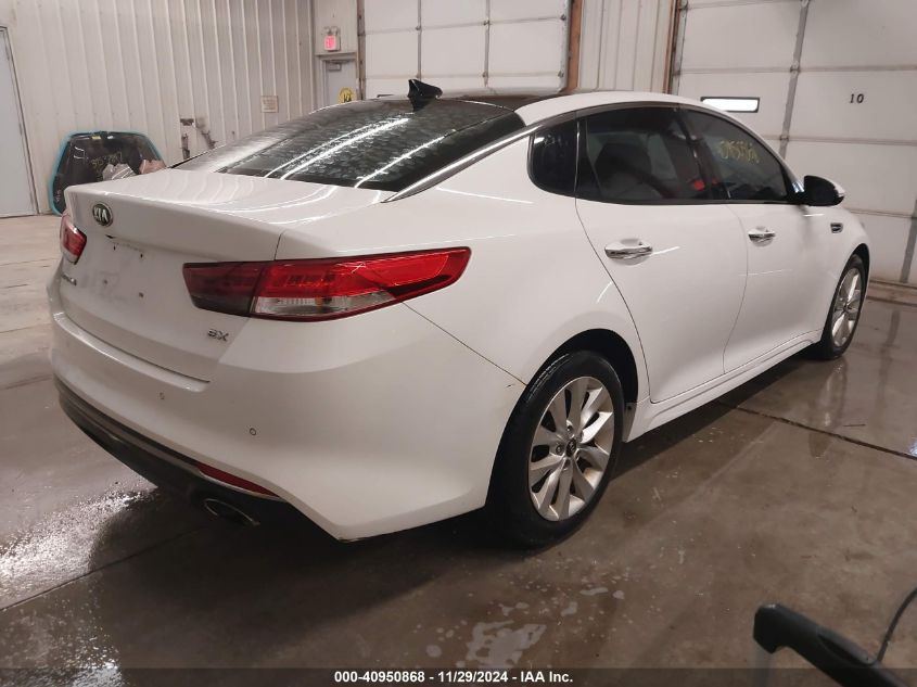 VIN 5XXGU4L37GG058678 2016 KIA Optima, EX no.4