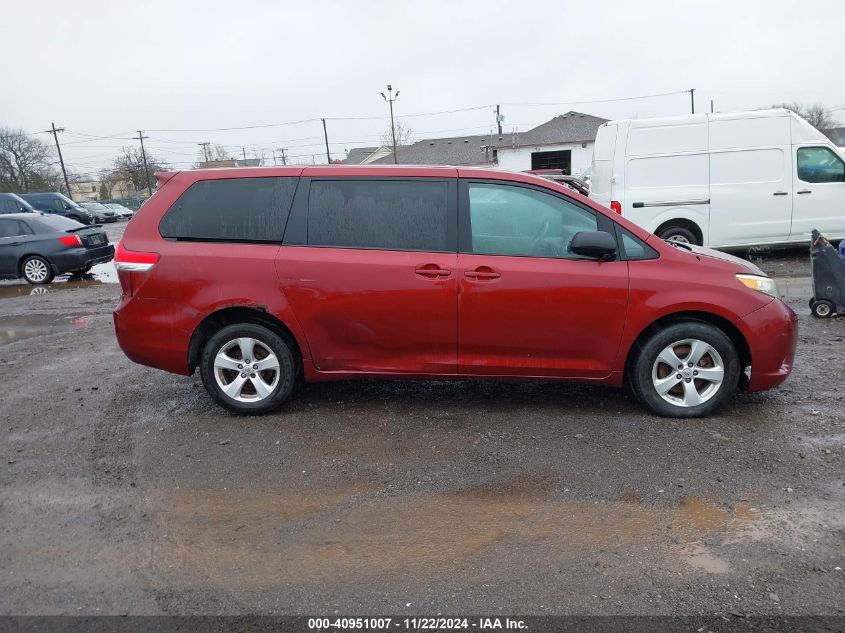 2011 Toyota Sienna Le VIN: 5TDKA3DC3BS003955 Lot: 40951007