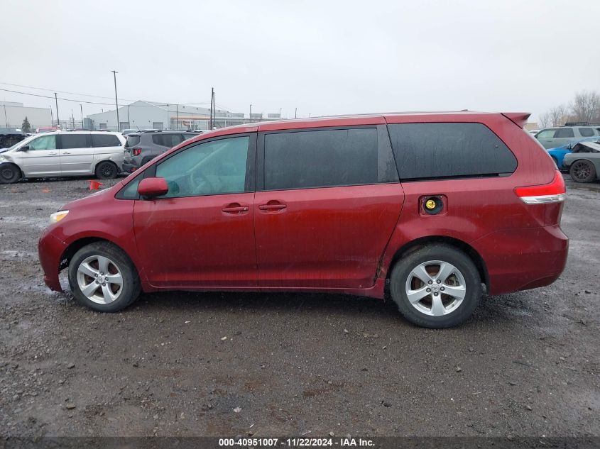 2011 Toyota Sienna Le VIN: 5TDKA3DC3BS003955 Lot: 40951007