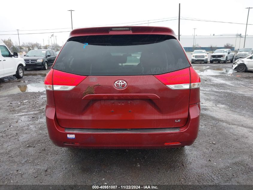 2011 Toyota Sienna Le VIN: 5TDKA3DC3BS003955 Lot: 40951007