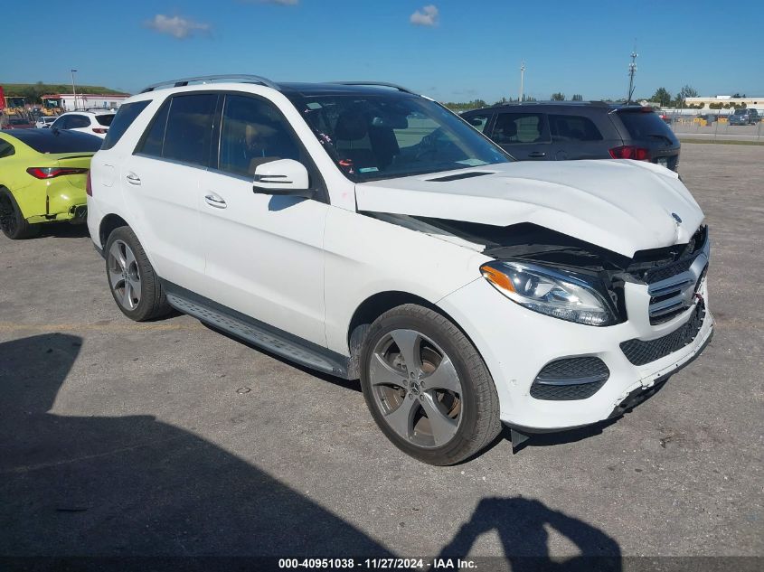 2018 Mercedes-Benz GLE 350