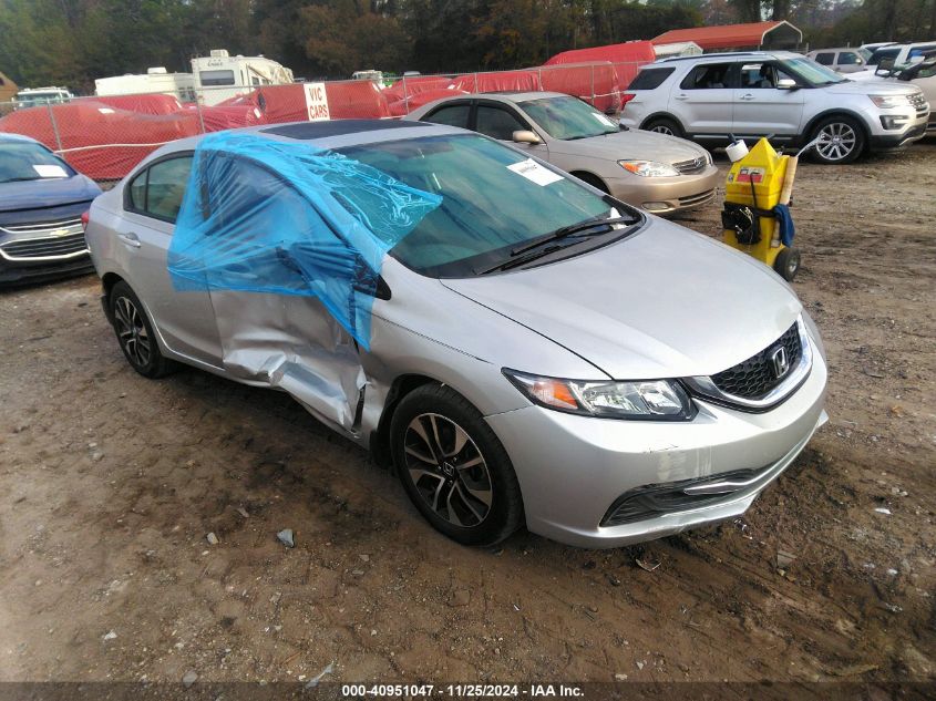 VIN 19XFB2F83EE057403 2014 Honda Civic, EX no.1