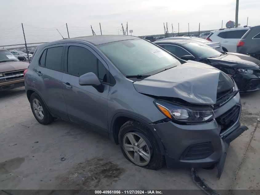 VIN 3GNCJKSB9LL153978 2020 Chevrolet Trax, Fwd Ls no.1