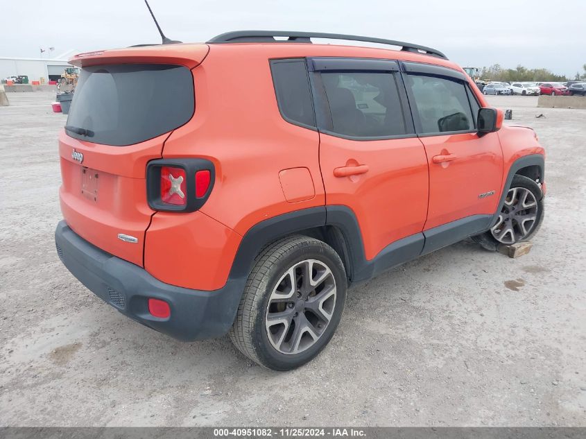 VIN ZACCJABT9FPB30448 2015 Jeep Renegade, Latitude no.4