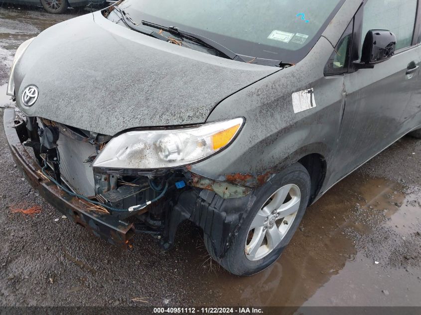 2011 Toyota Sienna Base V6 VIN: 5TDZK3DC1BS017039 Lot: 40951112