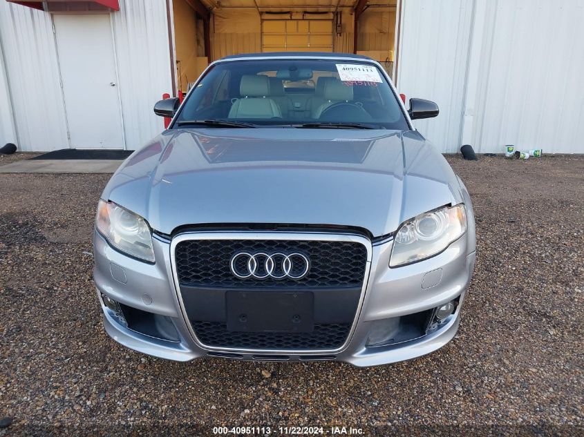 2008 Audi Rs 4 4.2L VIN: WUAYU48H28K800214 Lot: 40951113