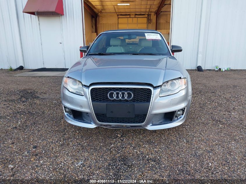 2008 Audi Rs 4 4.2L VIN: WUAYU48H28K800214 Lot: 40951113