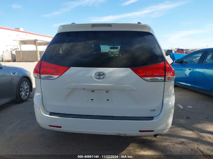 2011 Toyota Sienna Le V6 VIN: 5TDKK3DC2BS131892 Lot: 40951140