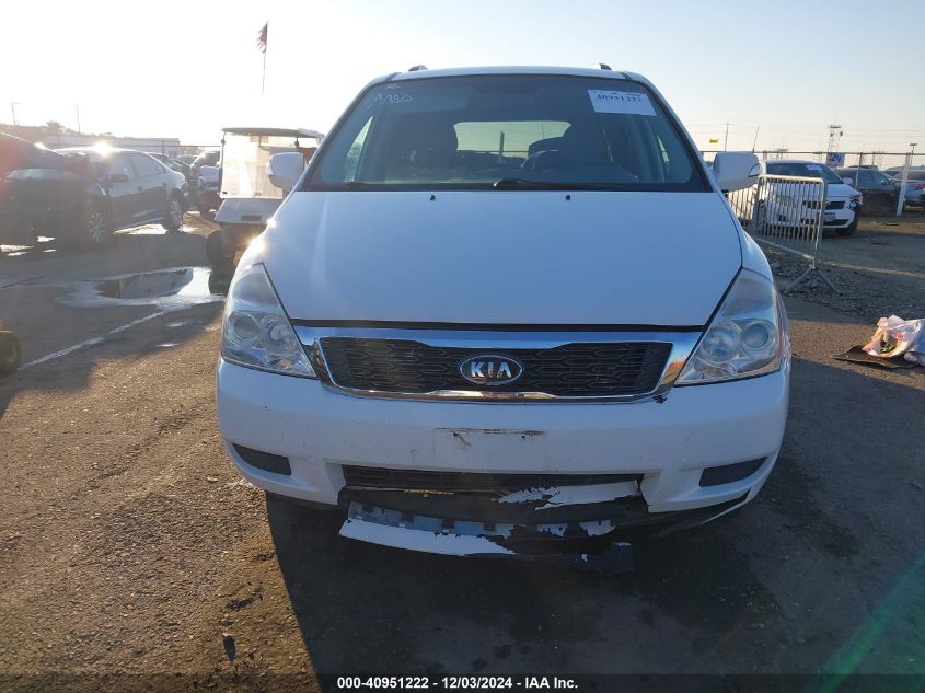 2012 Kia Sedona Lx VIN: KNDMG4C79C6432987 Lot: 40951222