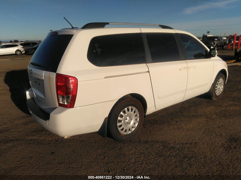 Vin: kndmg4c79c6432987, lot: 41441018, kia sedona lx 20124