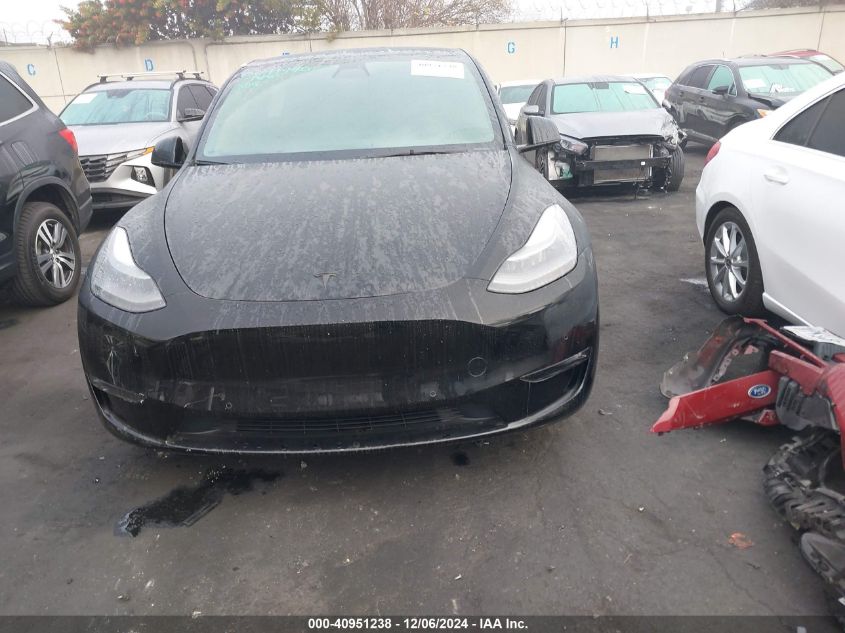 2022 Tesla Model Y Performance Dual Motor All-Wheel Drive VIN: 7SAYGDEF6NF397776 Lot: 40951238