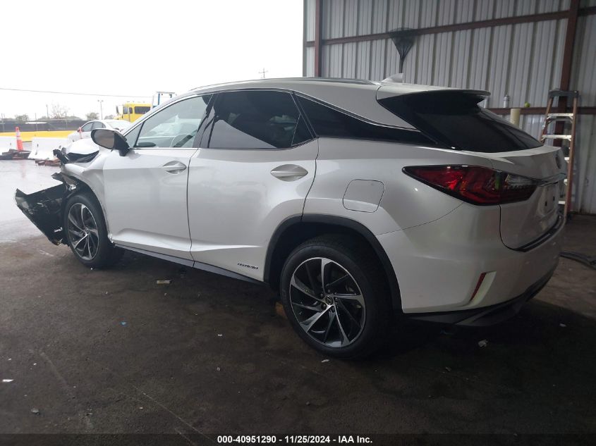 VIN 2T2BGMCAXJC027726 2018 Lexus RX, 450H no.3