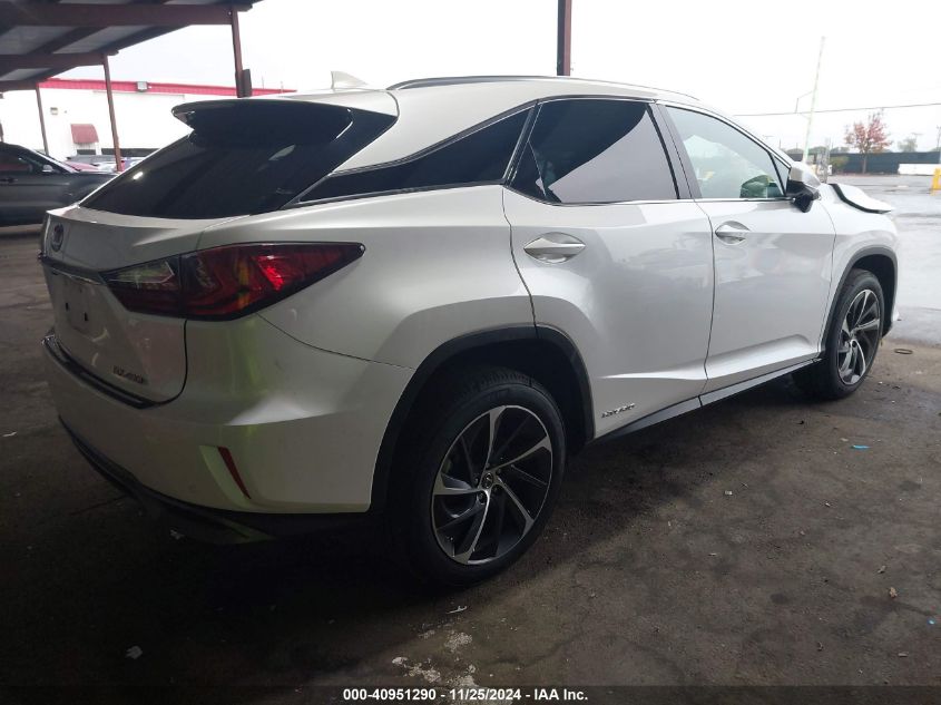 VIN 2T2BGMCAXJC027726 2018 Lexus RX, 450H no.4