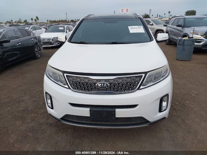 2014 Kia Sorento Limited V6 VIN: 5XYKWDA76EG485093 Lot: 40951299