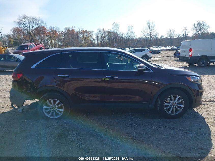 2020 Kia Sorento 2.4L Lx VIN: 5XYPGDA37LG685574 Lot: 40951328