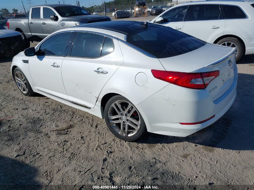 VIN 5XXGR4A6XDG127471 2013 KIA Optima, SX no.3