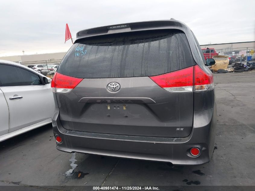 2015 Toyota Sienna Sport VIN: 5TDXK3DC9FS652216 Lot: 41082024