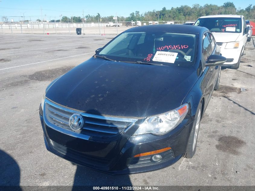 2010 Volkswagen Cc Sport VIN: WVWMN7AN3AE548729 Lot: 40951510