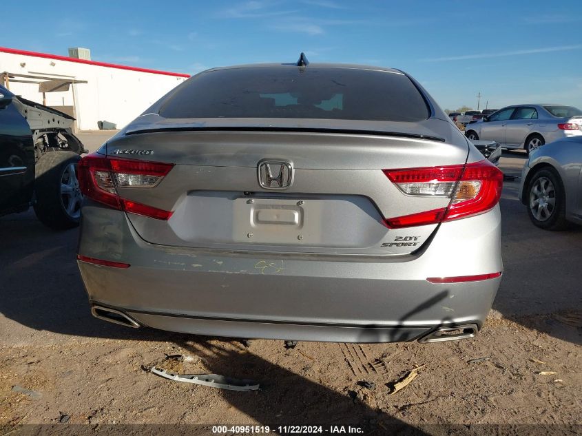 2021 Honda Accord Sport 2.0T VIN: 1HGCV2F30MA027972 Lot: 40951519