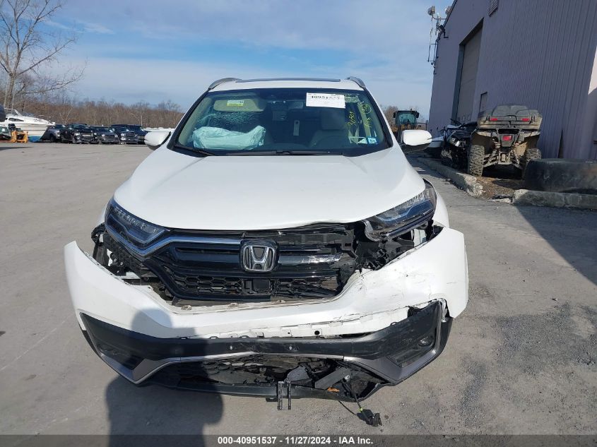 2022 Honda Cr-V Awd Touring VIN: 7FARW2H91NE027466 Lot: 40951537