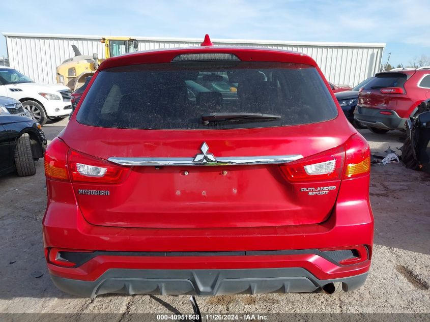 2019 Mitsubishi Outlander Sport 2.0 Es VIN: JA4AP3AU0KU018250 Lot: 40951568