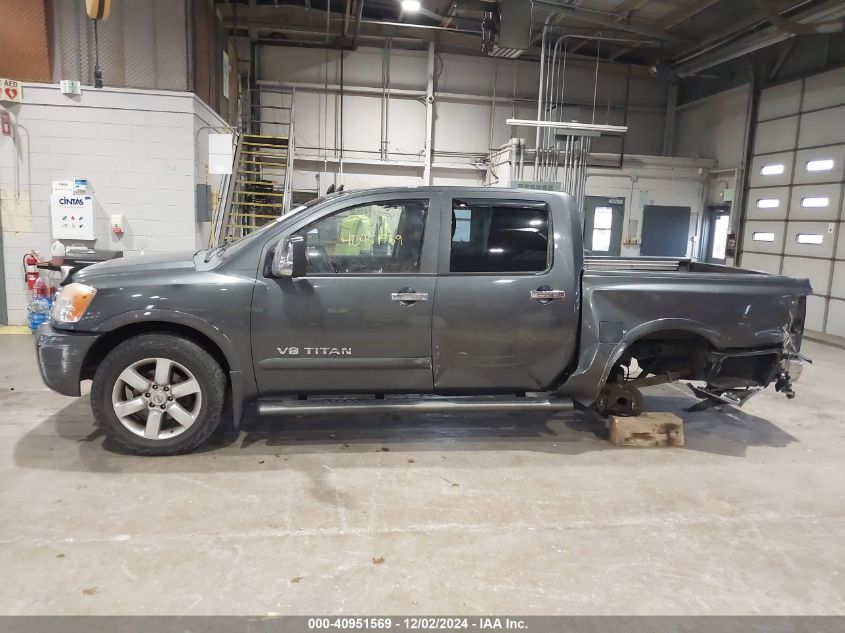 2010 Nissan Titan Le VIN: 1N6BA0ED7AN300296 Lot: 40951569