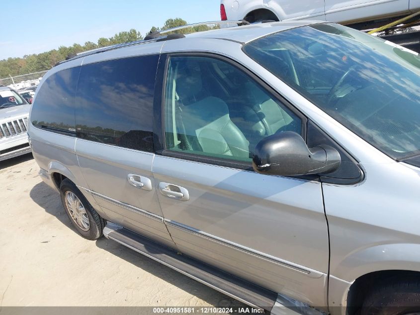 2005 Chrysler Town & Country Limited VIN: 2C8GP64L25R250384 Lot: 40951581