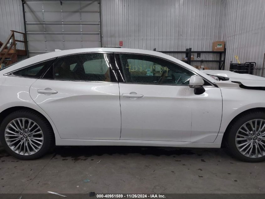 VIN 4T1DA1AB4NU011115 2022 Toyota Avalon, Limited H... no.13