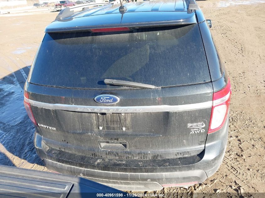 VIN 1FM5K8F87DGB78640 2013 Ford Explorer, Limited no.16