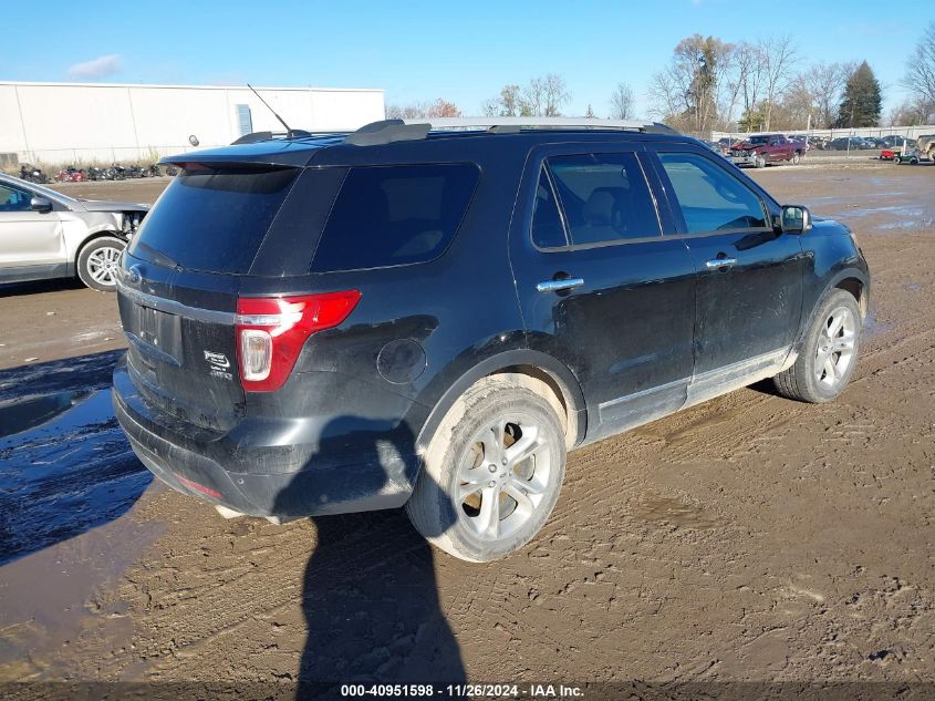 VIN 1FM5K8F87DGB78640 2013 Ford Explorer, Limited no.4