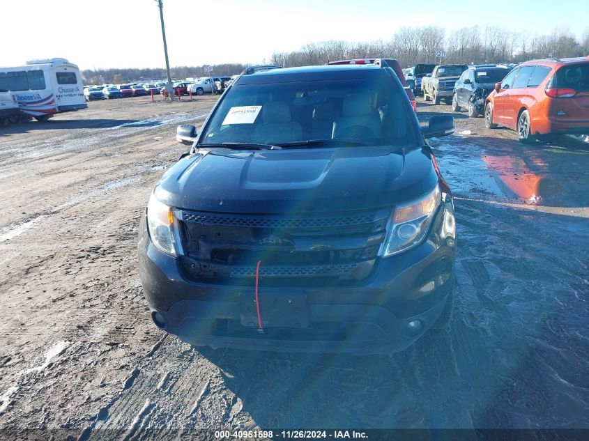 VIN 1FM5K8F87DGB78640 2013 Ford Explorer, Limited no.6