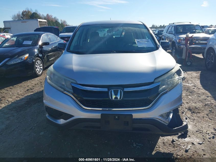 2016 Honda Cr-V Lx VIN: 2HKRM3H31GH527537 Lot: 40951601