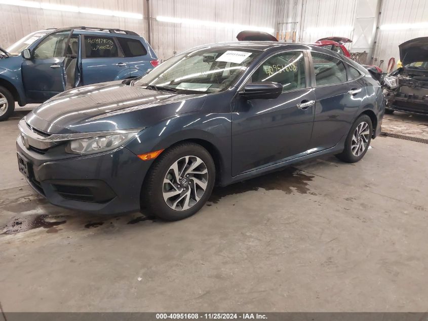 VIN 19XFC2F76HE020127 2017 Honda Civic, EX no.2