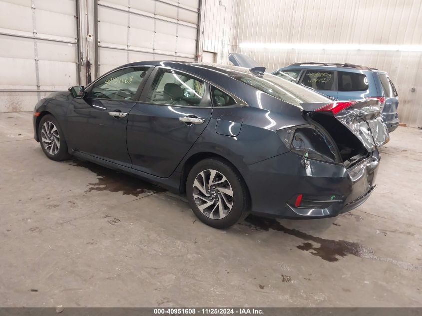 VIN 19XFC2F76HE020127 2017 Honda Civic, EX no.3