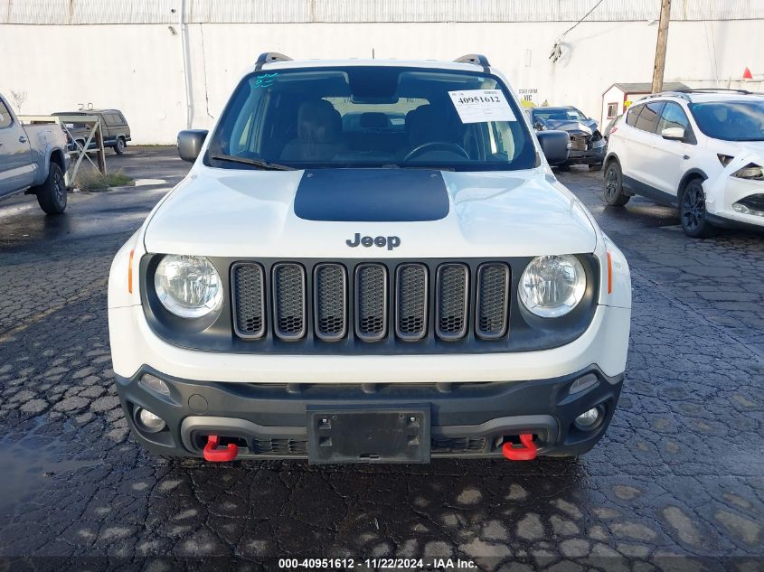 2018 Jeep Renegade Trailhawk 4X4 VIN: ZACCJBCB3JPG75257 Lot: 40951612