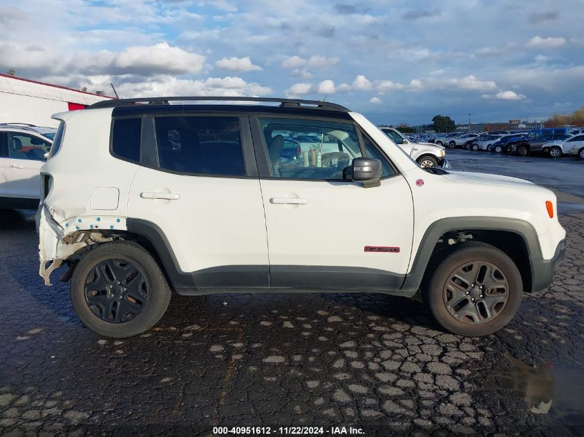 2018 Jeep Renegade Trailhawk 4X4 VIN: ZACCJBCB3JPG75257 Lot: 40951612