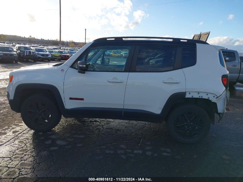 2018 Jeep Renegade Trailhawk 4X4 VIN: ZACCJBCB3JPG75257 Lot: 40951612