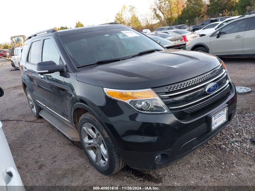 VIN 1FM5K8F89FGA09478 2015 Ford Explorer, Limited no.1