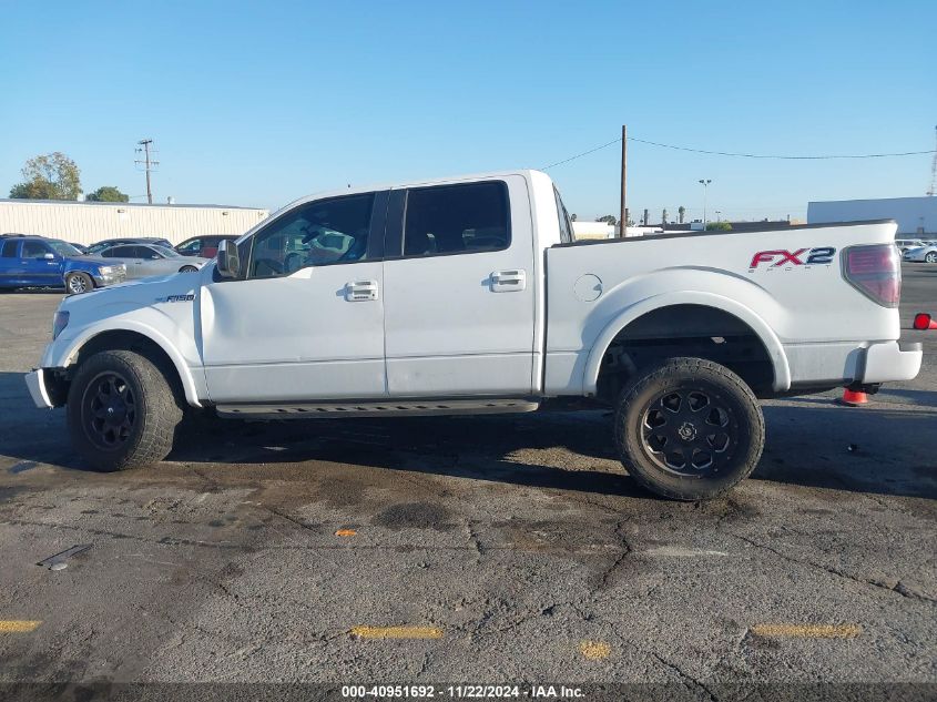 2013 Ford F-150 Fx2 VIN: 1FTFW1CF8DKE71161 Lot: 40951692