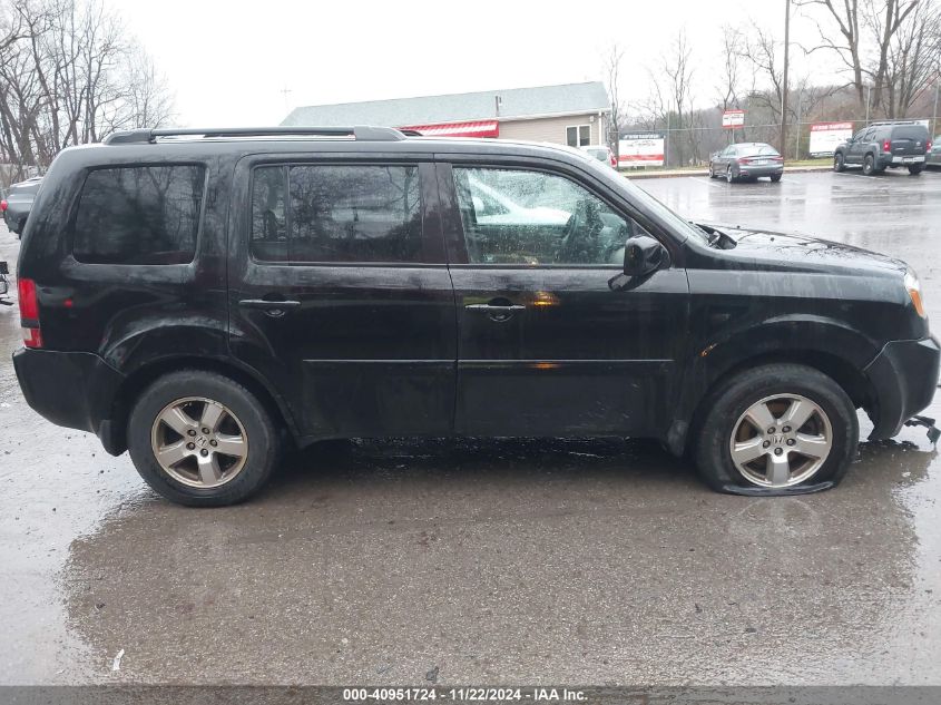 2011 Honda Pilot Ex-L VIN: 5FNYF4H52BB029898 Lot: 40951724