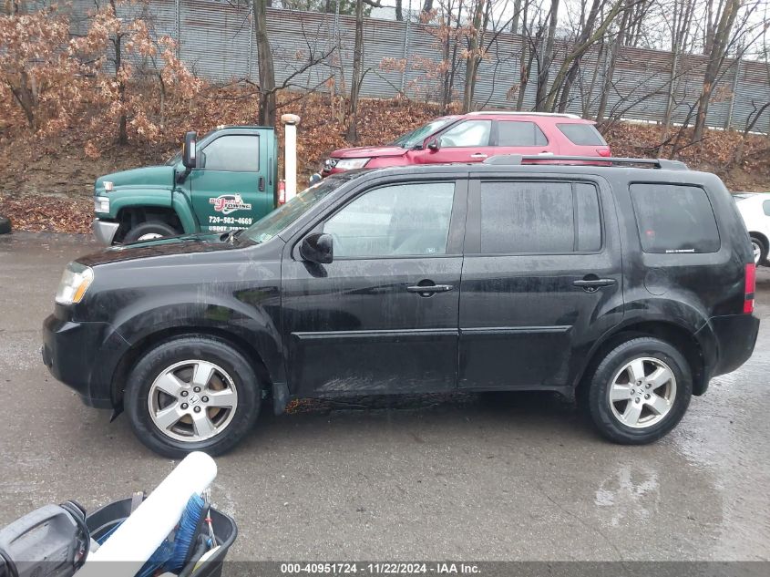 2011 Honda Pilot Ex-L VIN: 5FNYF4H52BB029898 Lot: 40951724