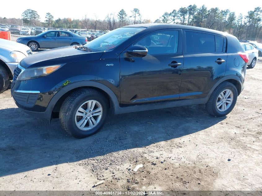 2011 Kia Sportage Lx VIN: KNDPBCA24B7089270 Lot: 40951736